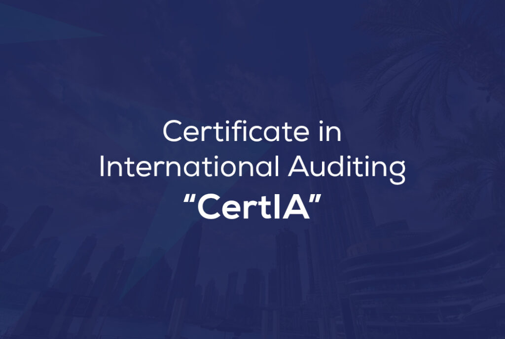 Certificate in International Auditing “CertIA”